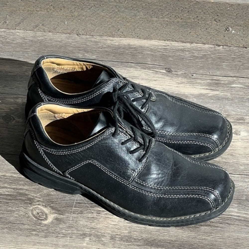 Dockers leather Black mens size 10 shoes